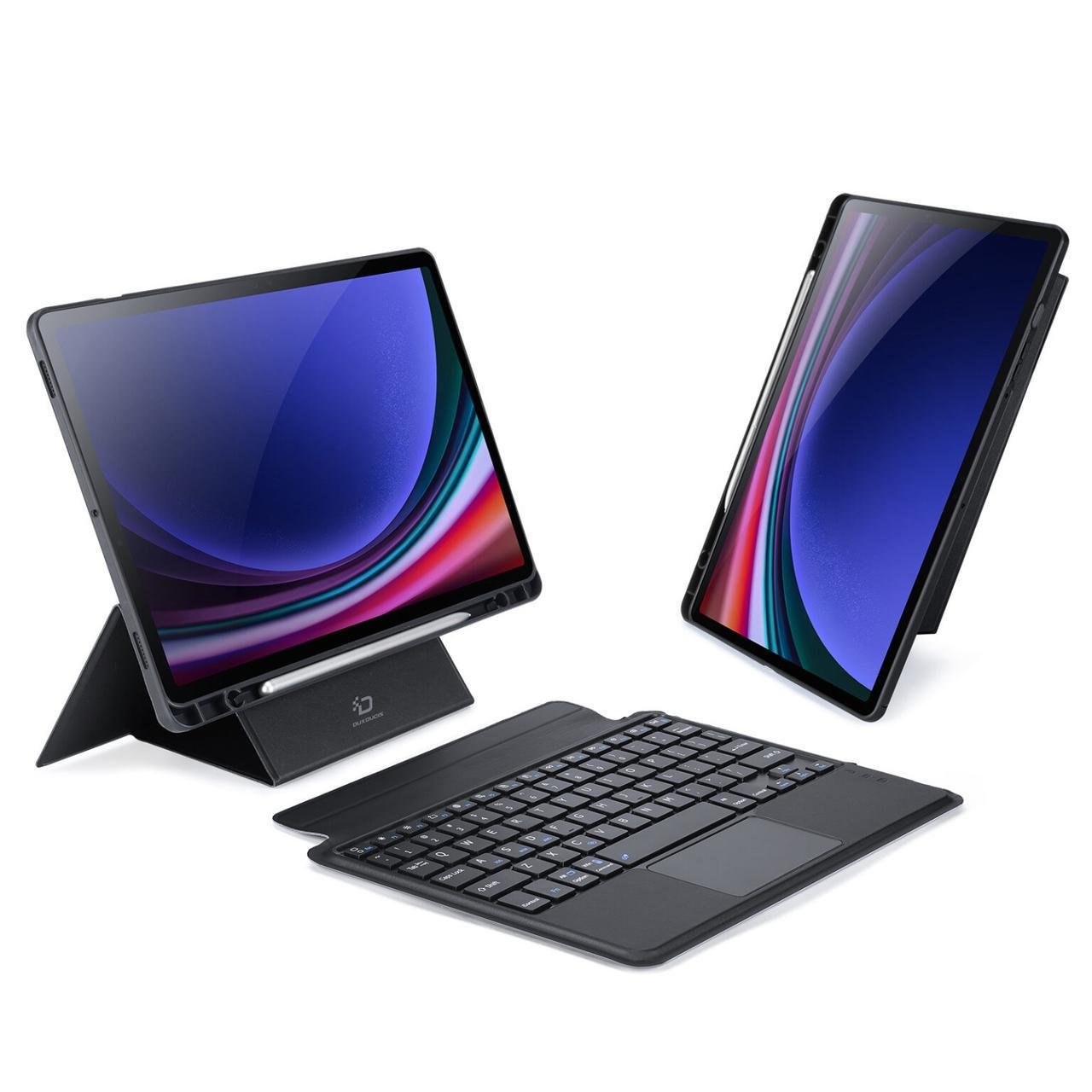 Чехол-клавиатура Dux Ducis Bluetooth 5.0 Keyboard для Samsung Galaxy Tab S9 11'' X710/X716B Black (6934913023174)