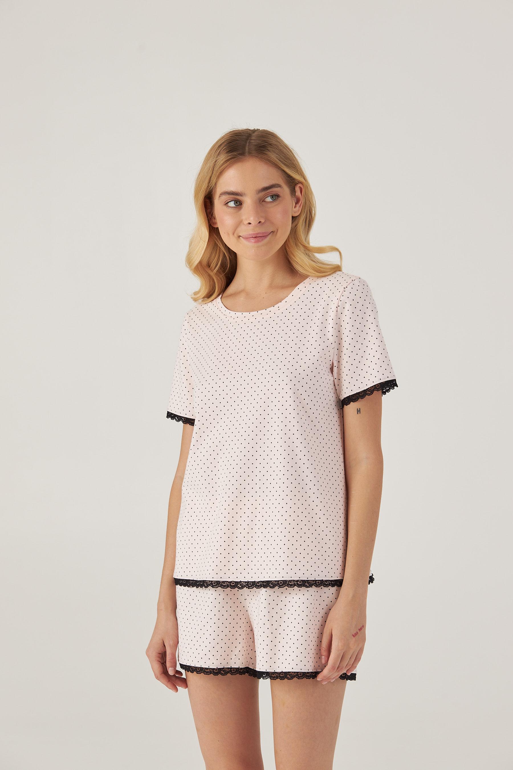 Пижама женская Ellen BONJOUR LPK 2070/22/01 S Розовый