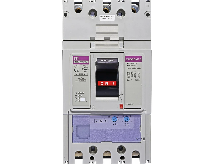 Автоматический выключатель ETI EB2 250A, 25kA, 3P