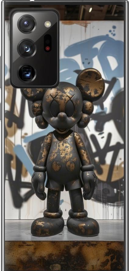 Чехол на Samsung Galaxy Note 20 Ultra Bronze kaws v2 (6098t-2051-42517)