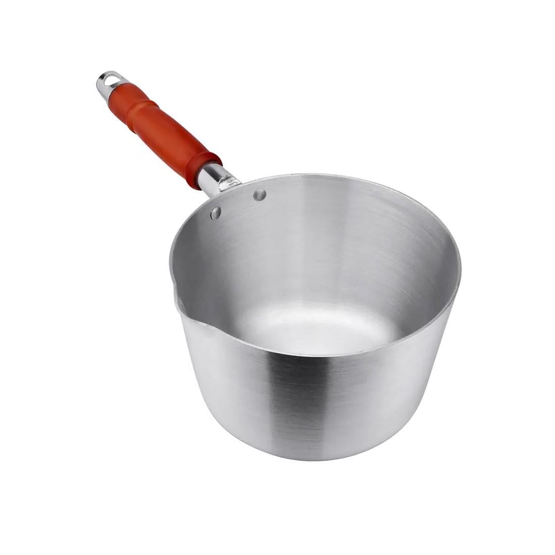 Ковш алюминиевый с деревянной ручкой 2 л ø 18 см