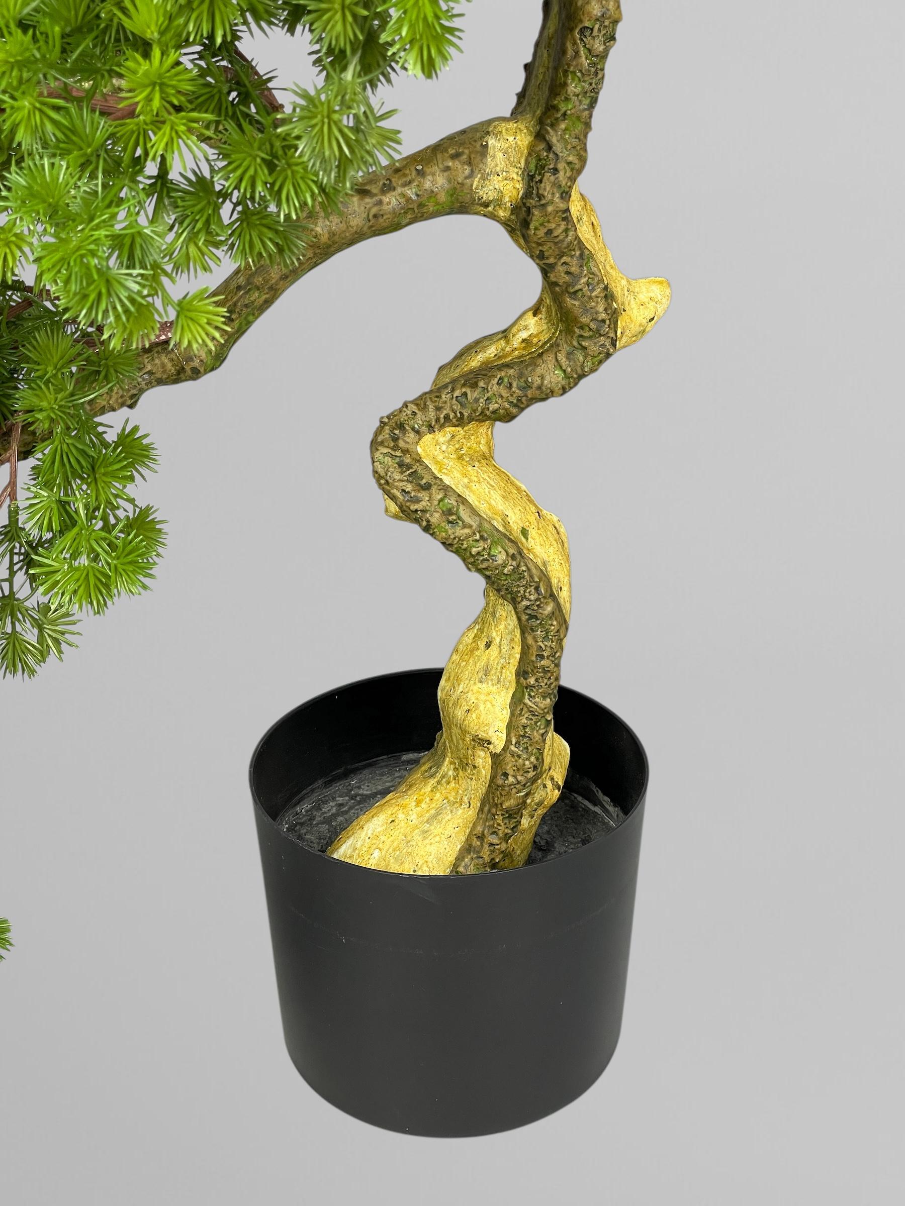 Бонсай игольчатый 63х65 см Зеленый (Б012) - фото 6 Бонсай игольчатый 63х65 см Зеленый (Б012) - фото 6