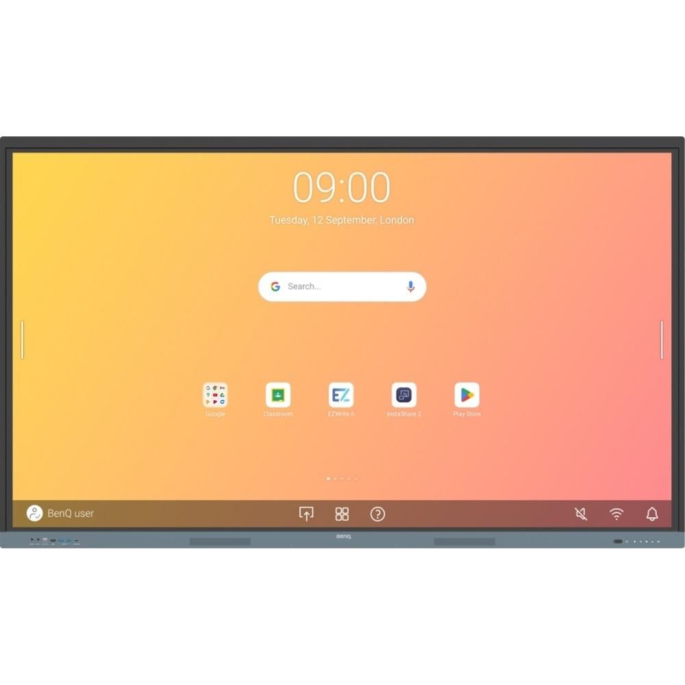 Панель интерактивная BenQ RE8604A 86" IPS UHD 8Гб/32Гб крепежной колонки Black (9H.FAPTK.DE4)