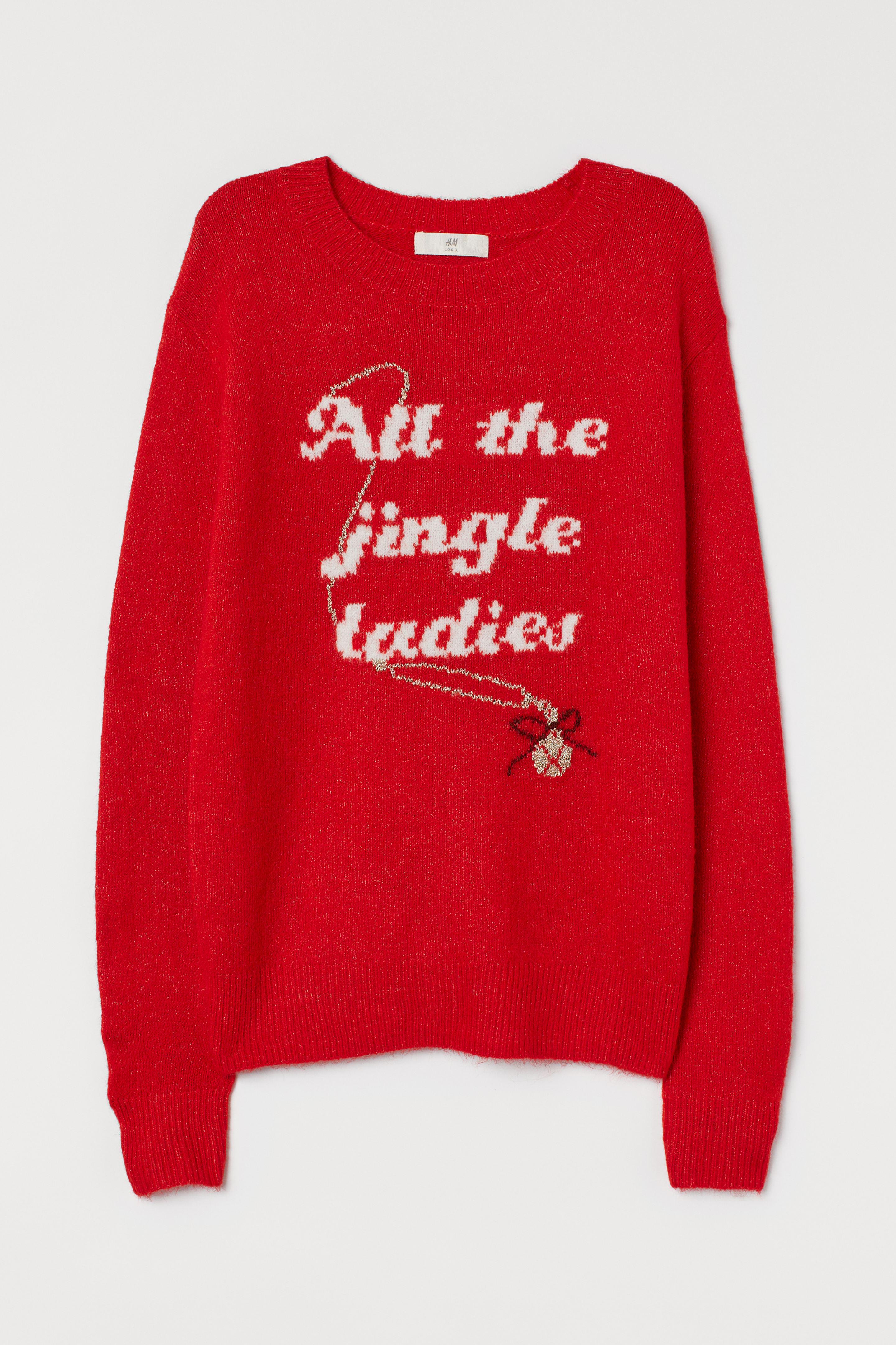 Джемпер H&M M Красный (7933850)