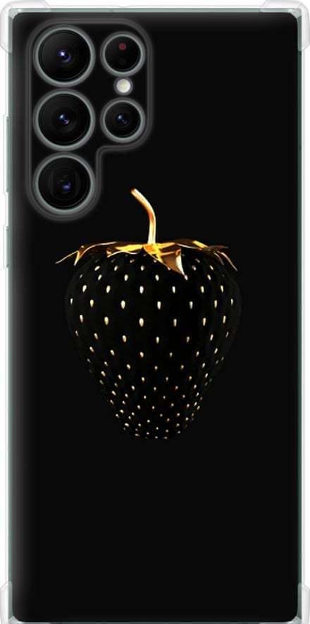Чехол на Samsung Galaxy S22 Ultra Черная клубника (3585sp-2500-42517)