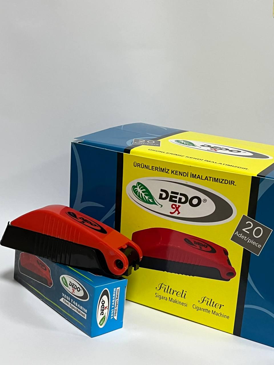 Машинка для сигарет DEDO 60 шт. Красный - фото 4 Машинка для сигарет DEDO 60 шт. Красный - фото 4