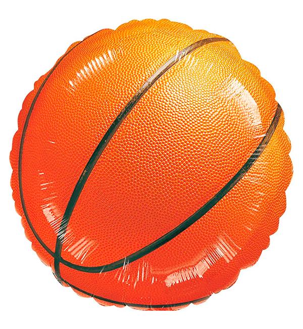 Воздушный шар Баскетбольный мяч 45 см (13537474)
