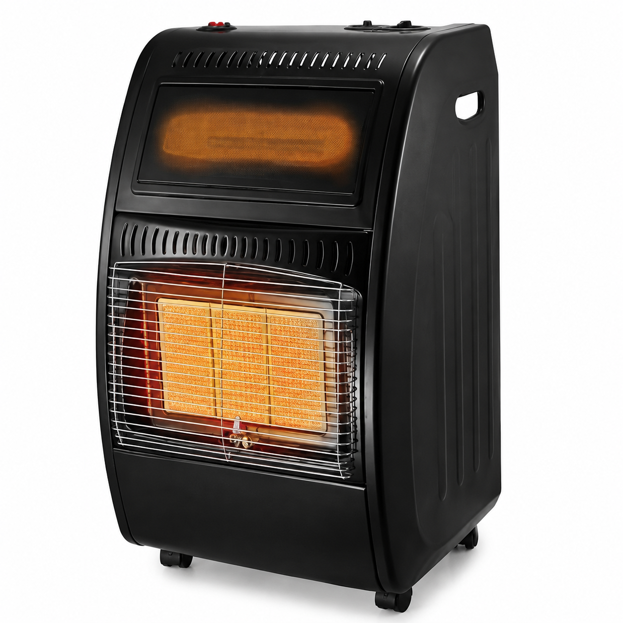 Обігрівач газовий керамічний Yoer GH01BK Inferno 4,2 кВт Чорний