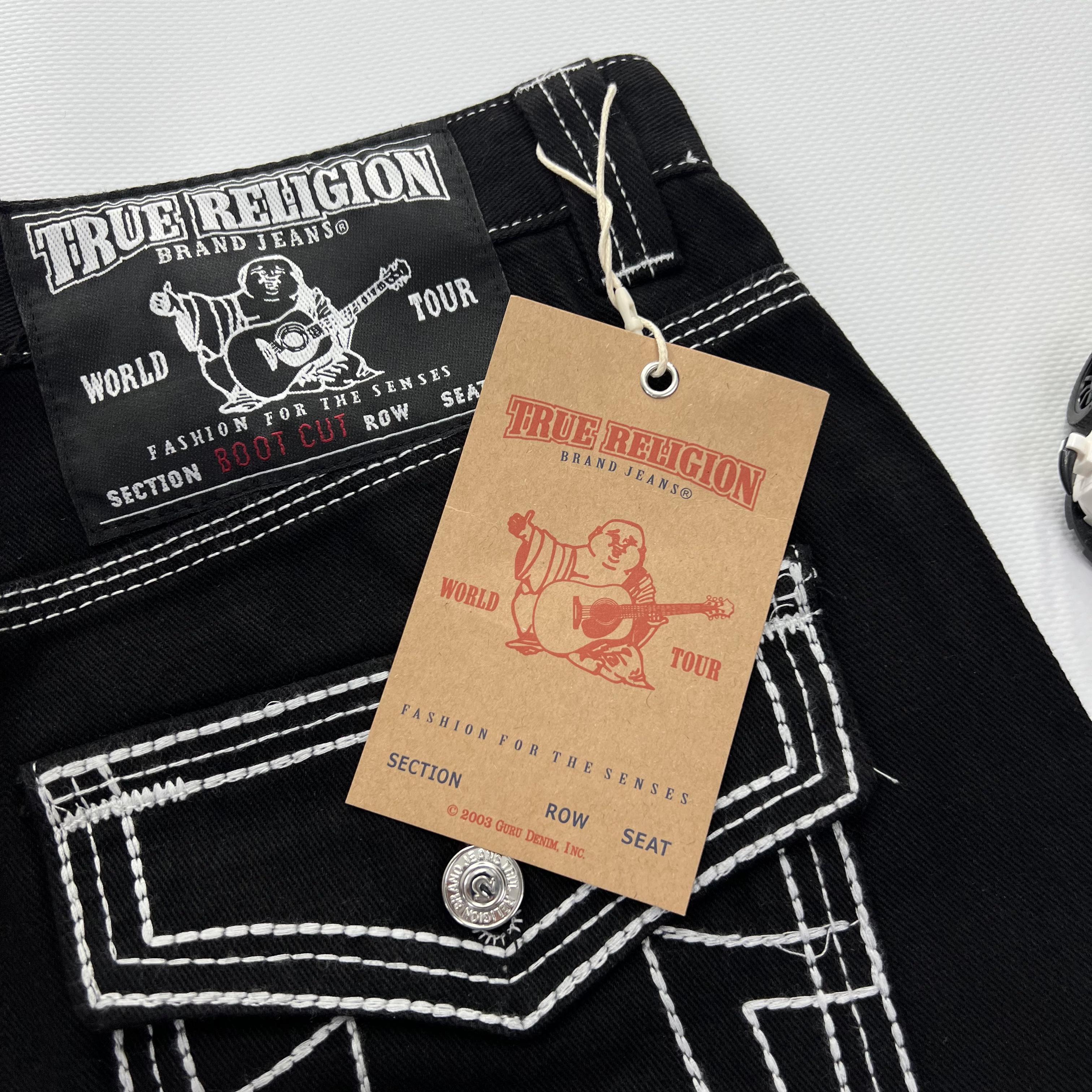 ᐉ Брюки True Religion jeans rap pants baggy y2k sk8 XS (35017521