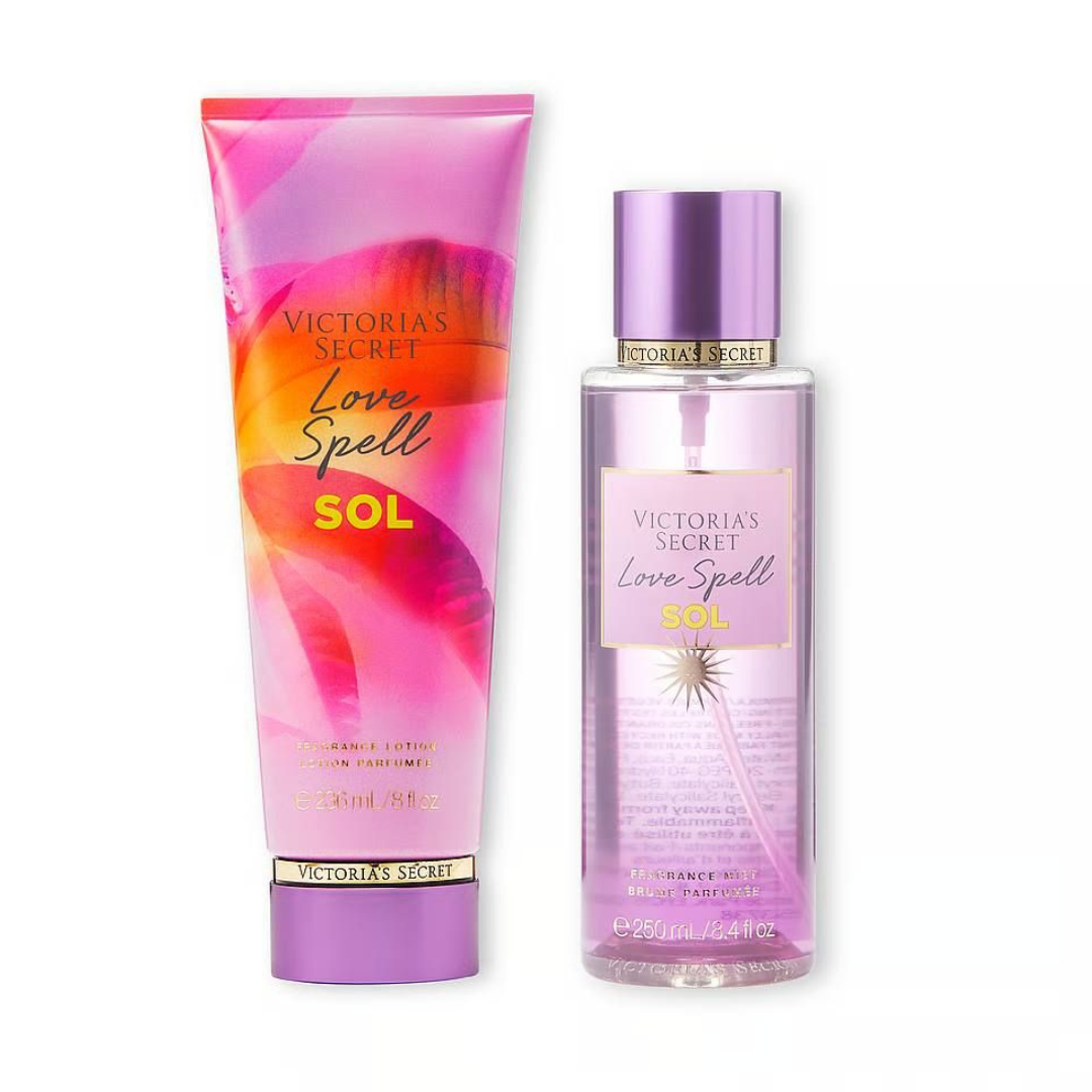 Набір Victoria's Secret Love Spell Sol спрей 250 мл з лосьйоном 236 мл (70503011)