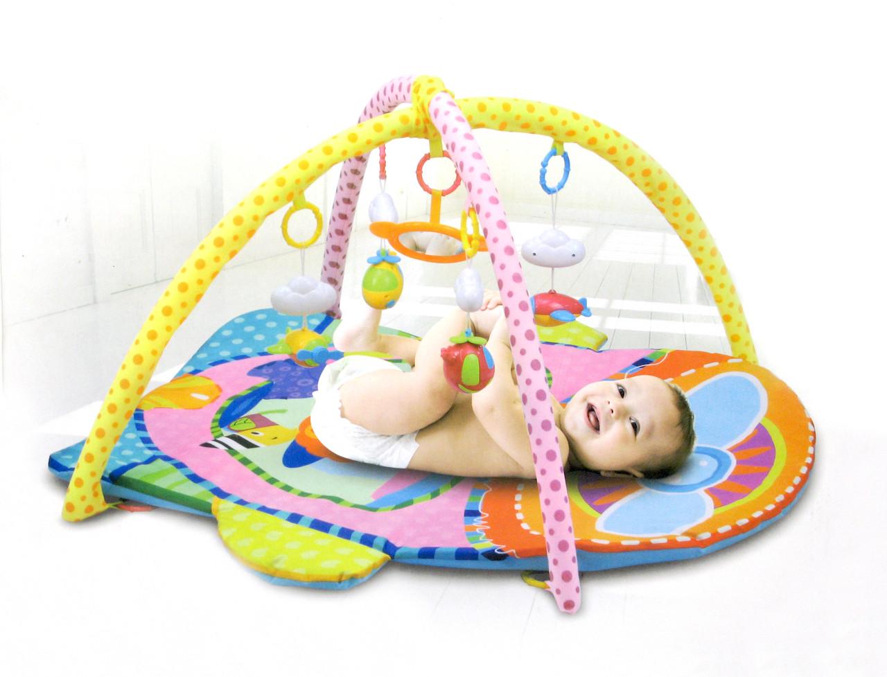 Коврик игровой развивающий 666-8D для малышей (666-8D) - фото 2 Коврик игровой развивающий 666-8D для малышей (666-8D) - фото 2