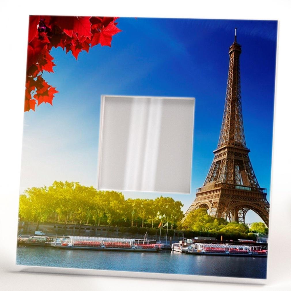 Дзеркало декоративне Осінній Париж Франція 260х260 мм (M03028) - фото 2 Дзеркало декоративне Осінній Париж Франція 260х260 мм (M03028) - фото 2