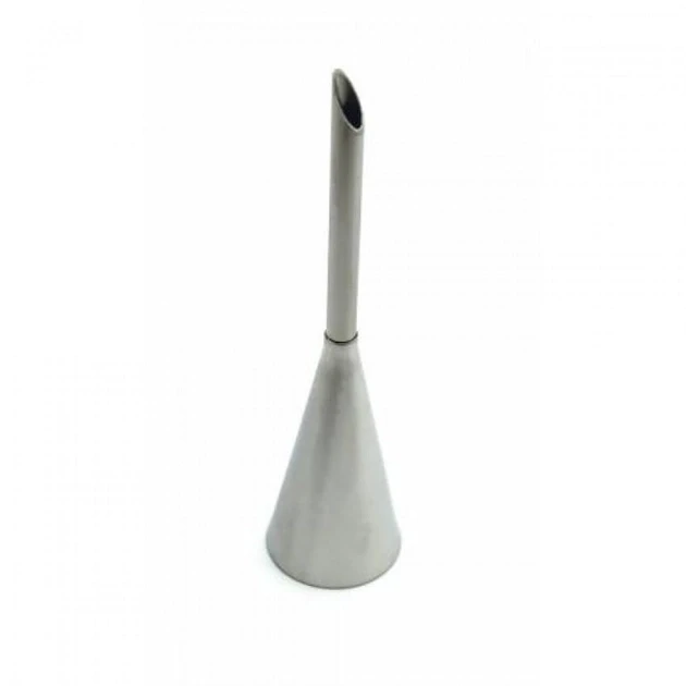 Насадка кондитерська для наповнення начинки еклерів металева D 2/1 см H 9,5 см (438597110)