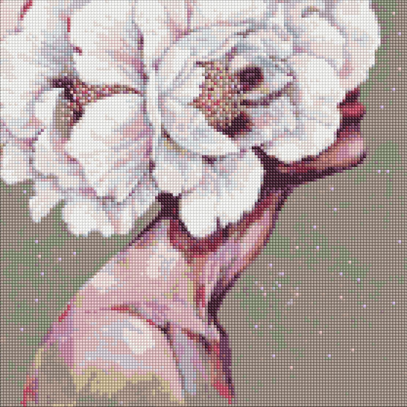 Алмазная мозаика Идейка Изысканная девушка 40х40 см (AMO7612)