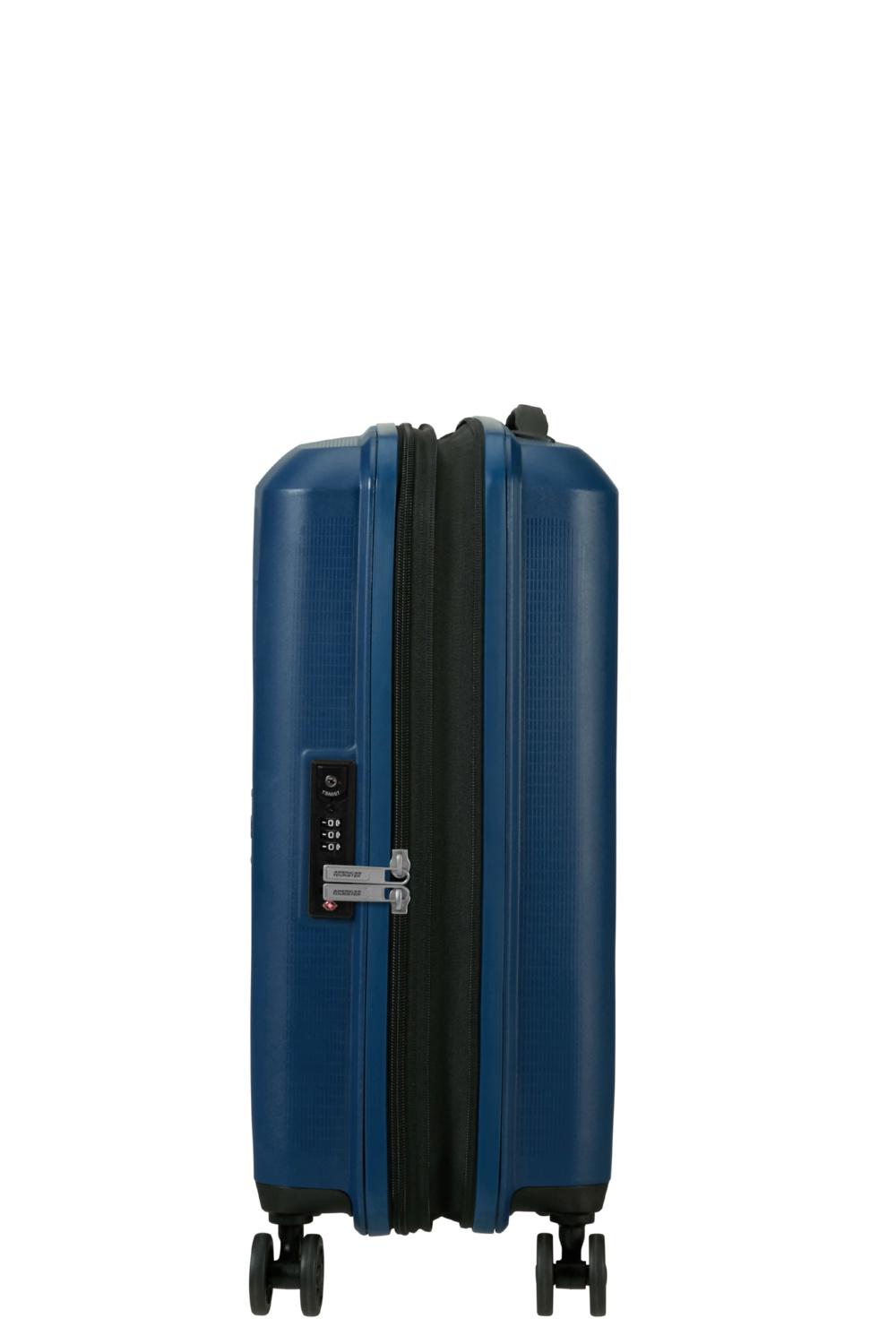 Чемодан American Tourister AEROSTEP 55x40x20/23 см Синий (MD8*41001) - фото 7