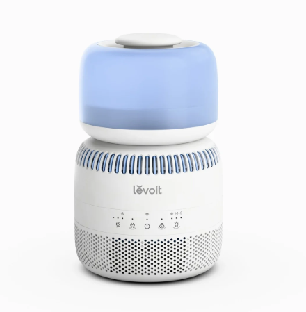 Увлажнитель воздуха Levoit Sprout Baby Evaporative Smart 3,8 л 280 мл/ч Wi-Fi Auto Drying наружный датчик влажности Синий