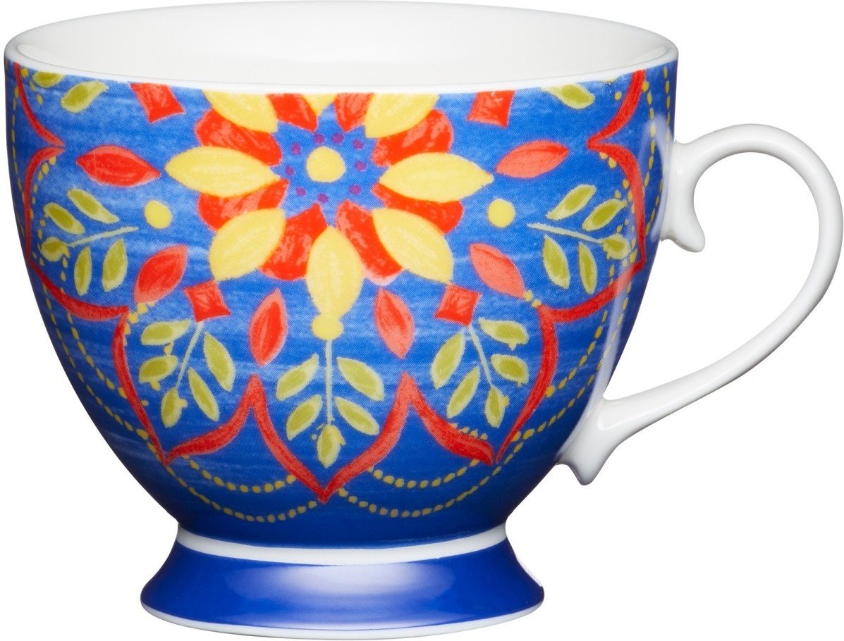 Чашка Kitchen Craft Марокканский Узор 400 мл Синий (775337)