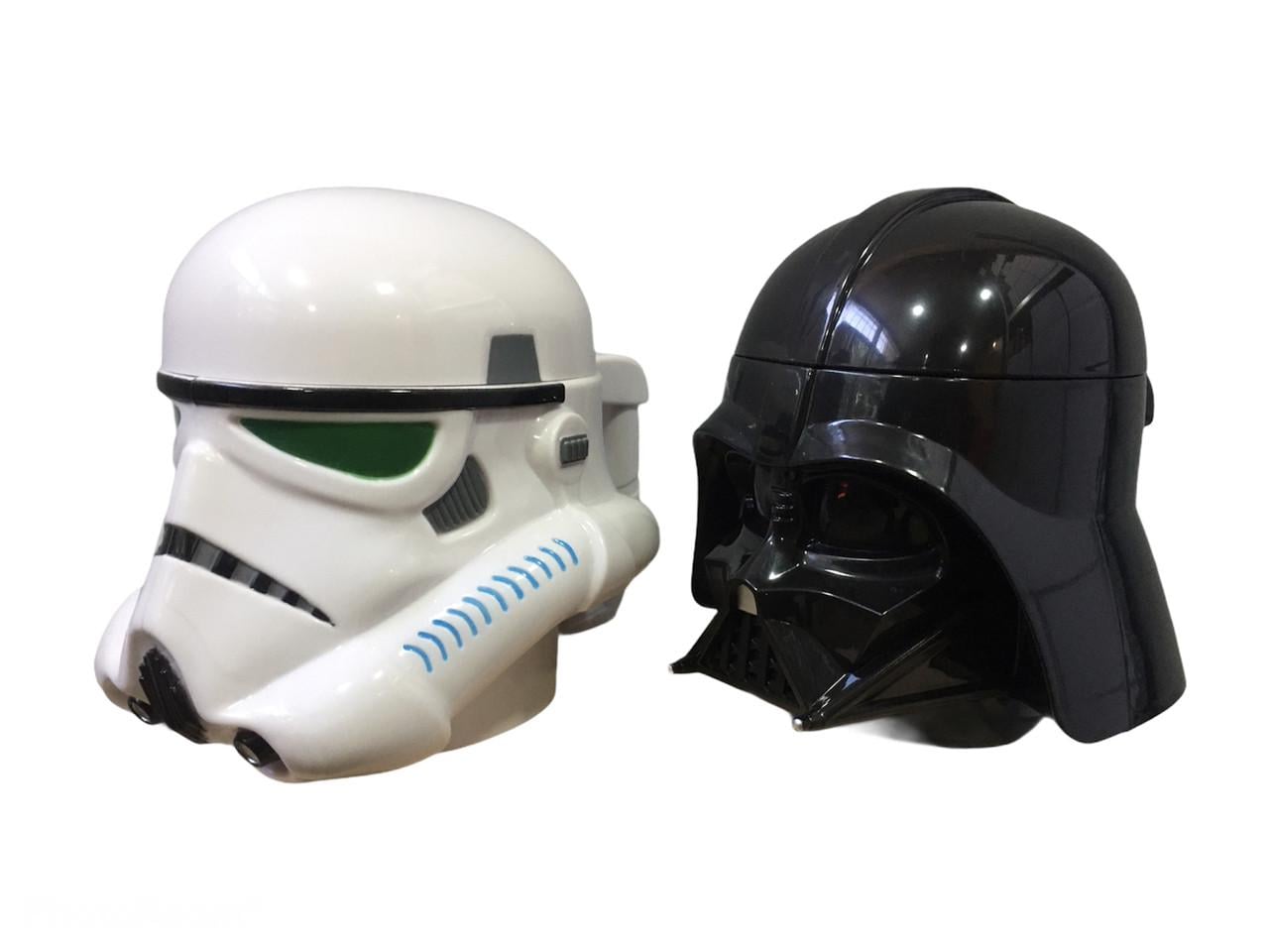 Подарочный набор кружка и чашка 3D с крышкой Star Wars Дарт Вейдер и Штурмовик 400/350 мл Подарочный набор кружка и чашка 3D с крышкой Star Wars Дарт Вейдер и Штурмовик 400/350 мл