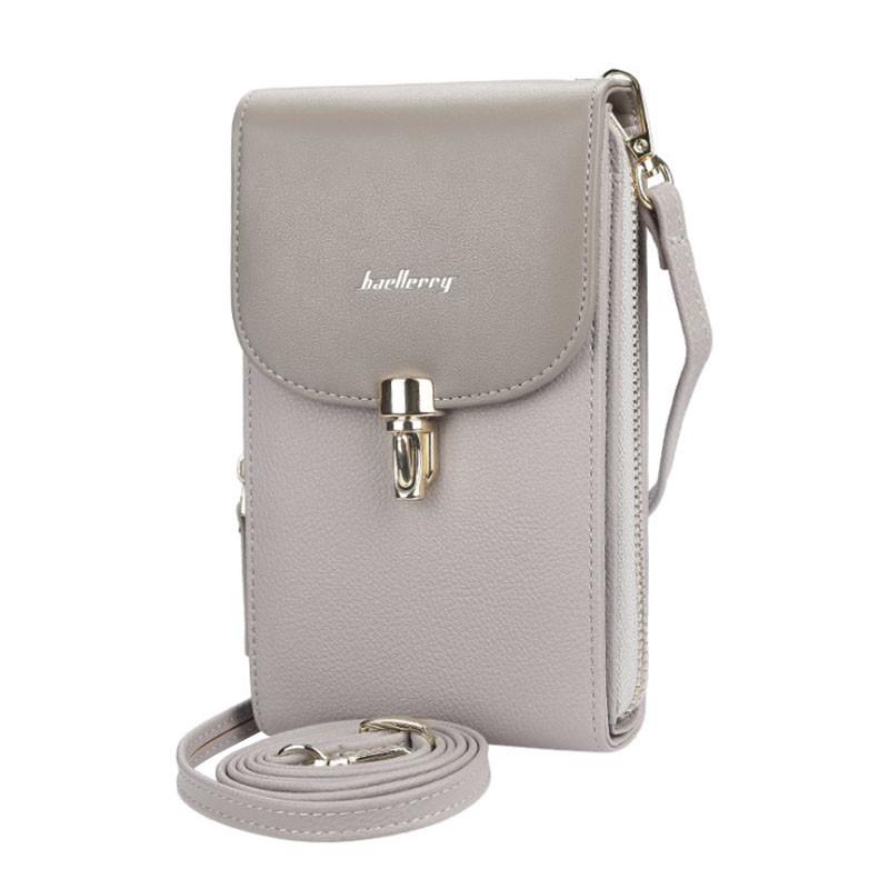 Женский кошелек Baellerry N8593 Gray
