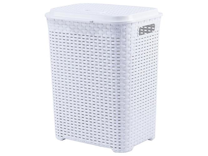Корзина для белья Violet House Роттанг 45 л White (MLM-0778-ROTTANH-WHITE-45-L)