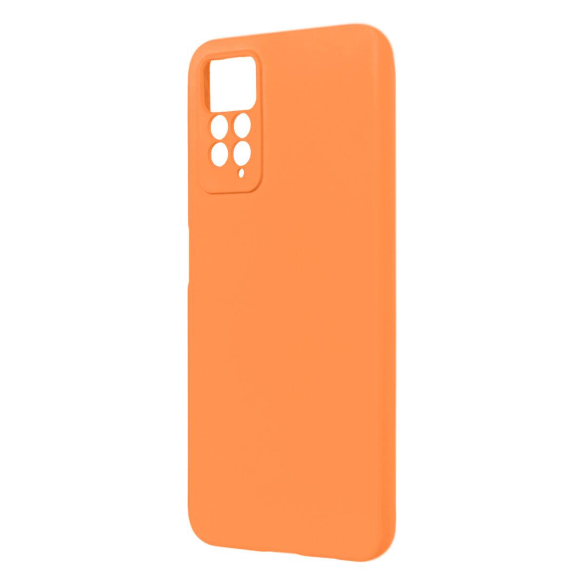 Противоударный чехол для Xiaomi Redmi Note 11 Pro/Note 11 Pro 5G Cosmiс Full Case HQ 2mm / Orange Red
