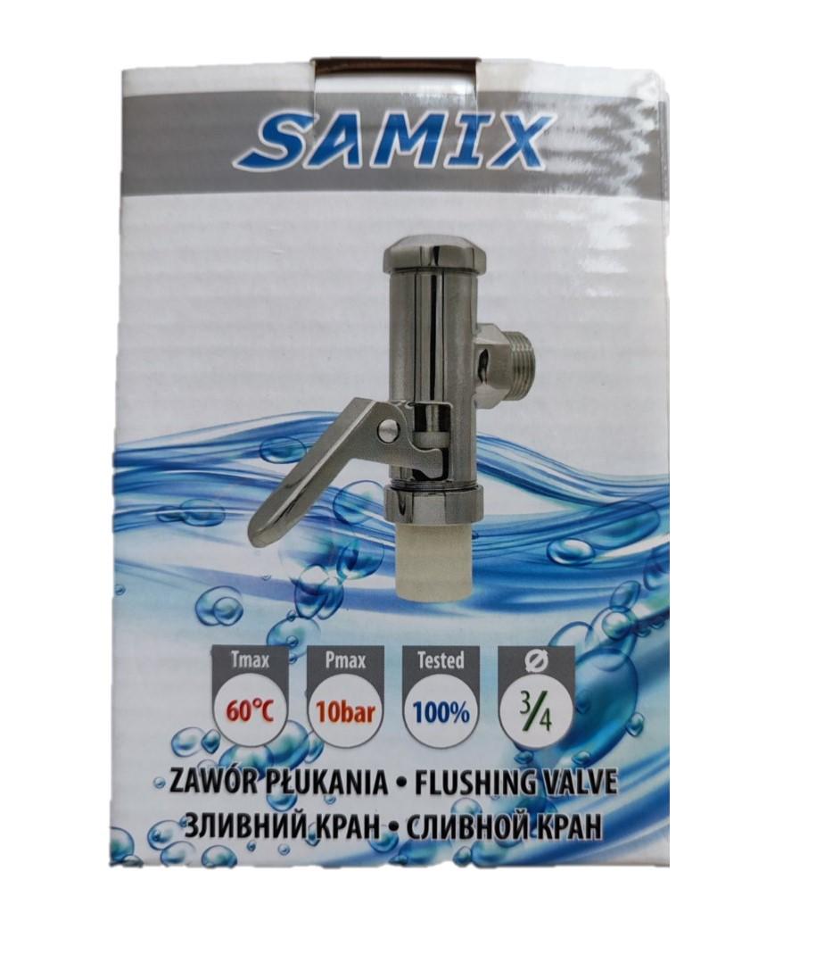 Кран сливной SAMIX Польша КРС для чаши Генуя 3/4" (23667540) - фото 3
