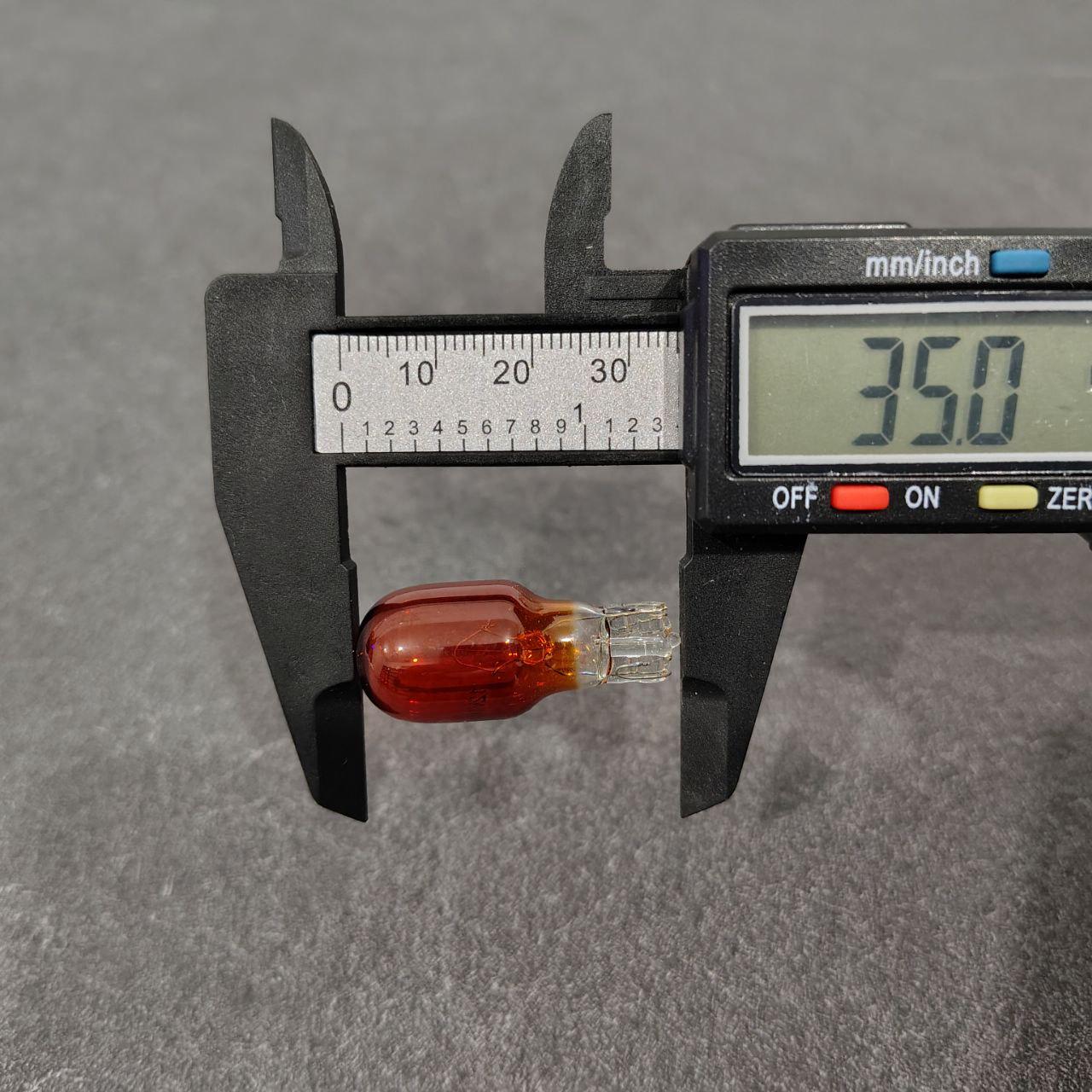 Автолампа T15 WY16W W2,1x9,5d 12V 16W Янтарный (650STORE3) - фото 3