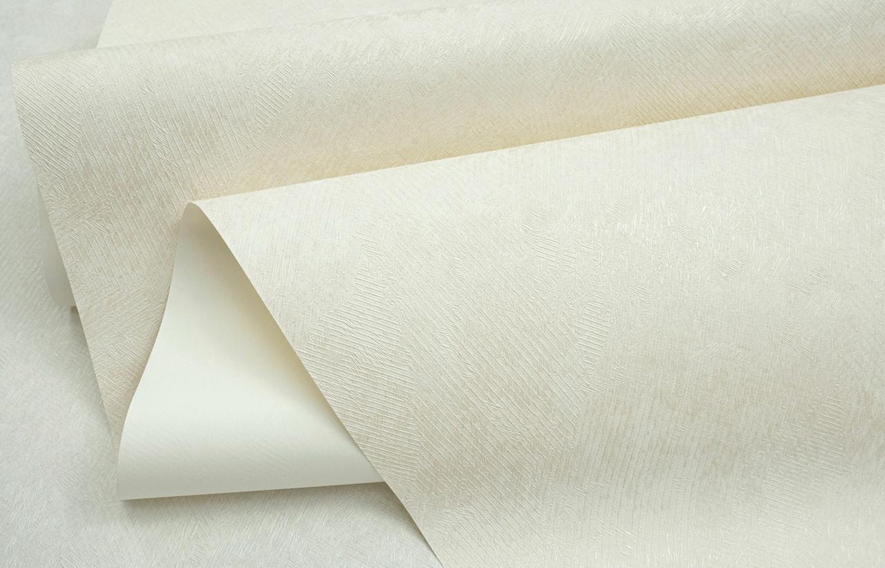 Обои флизелиновые SINTRA Torino UNI 448809 фон винил горячего тиснения 1,06х10,05 м Песочный