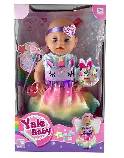 Пупс функциональный Yala Baby 40 см кушает ходит на горшок подсветка платья с аксессуарами (YL 1976 B) Пупс функциональный Yala Baby 40 см кушает ходит на горшок подсветка платья с аксессуарами (YL 1976 B)