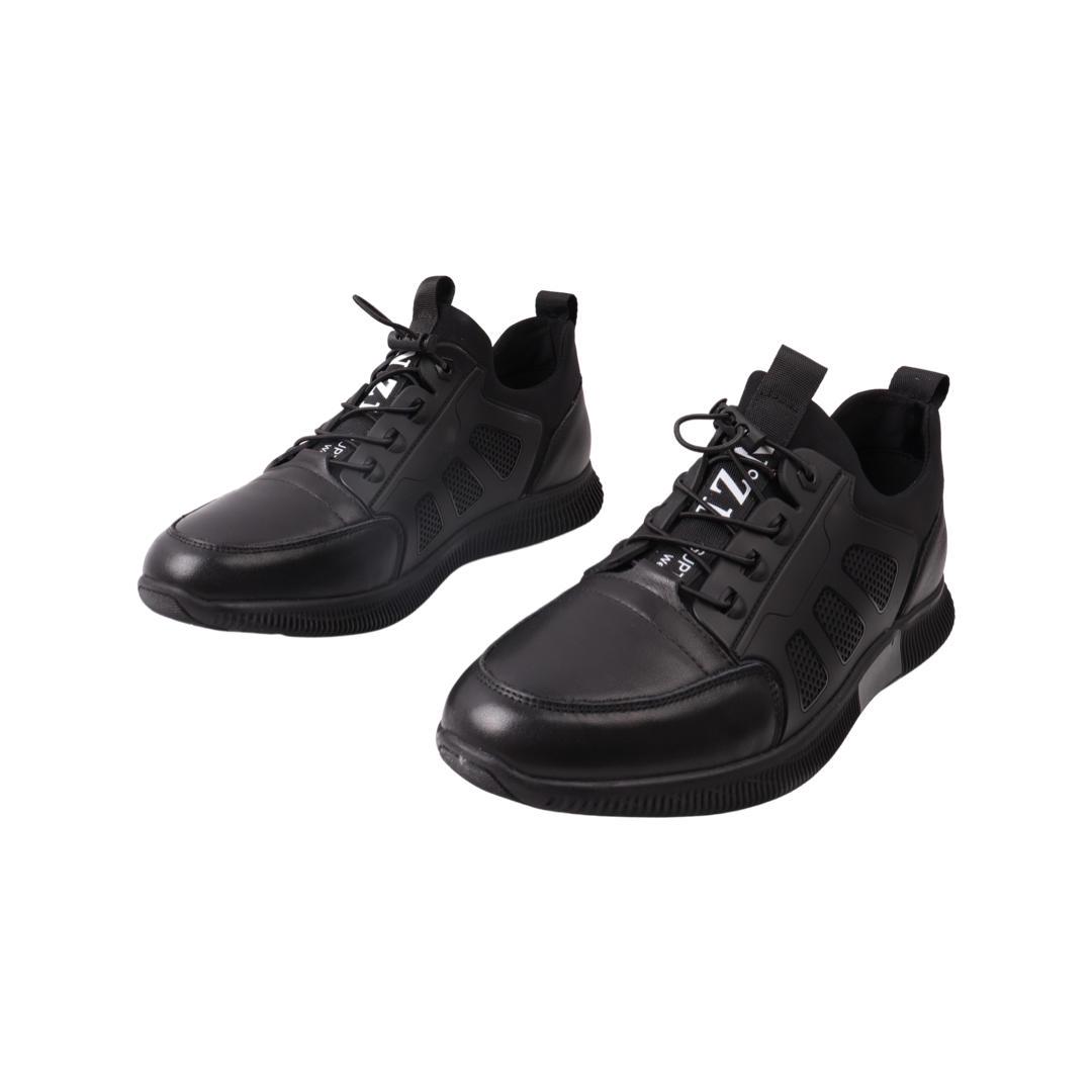 Кроссовки мужские Li Fexpert из кожи р. 41 Черный (738-21DTS) - фото 5