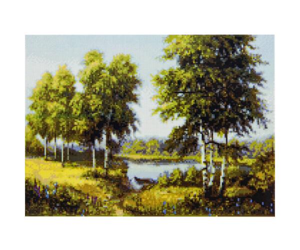 Алмазная мозаика FA40494 Березовая роща 40x50 см