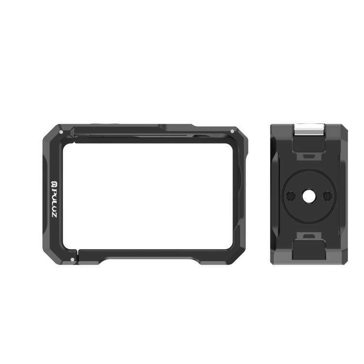 Рамка Puluz PU1074B для DJI Action 6 алюминиевая 1/4 холодный башмак