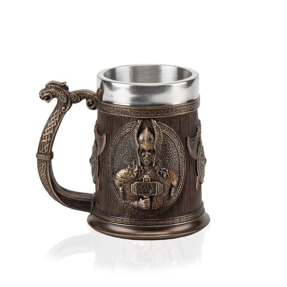 Бокал пивной VERONESE Викинг 600 мл 14,5 см - фото 2