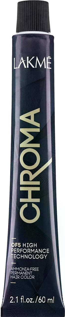 Краска для волос безаммиачная перманентная Lakme Chroma Permanent Hair Color 6/26 Chestnut Violet Dark Blonde 60 мл