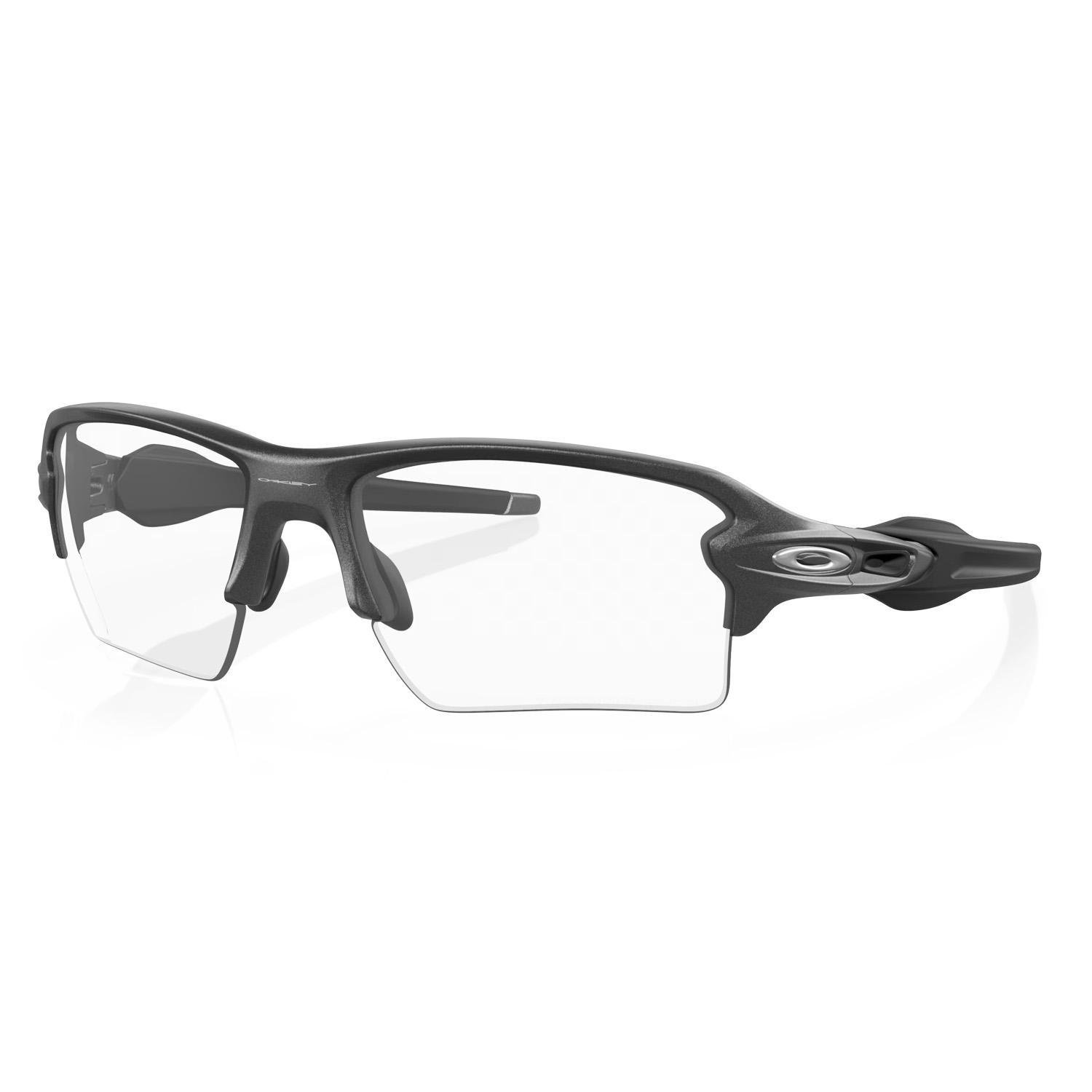 Спортивні окуляри фотохромні Oakley Flak 2.0 XL OO9188-16 Steel/Clear To Black Iridium Photochromic