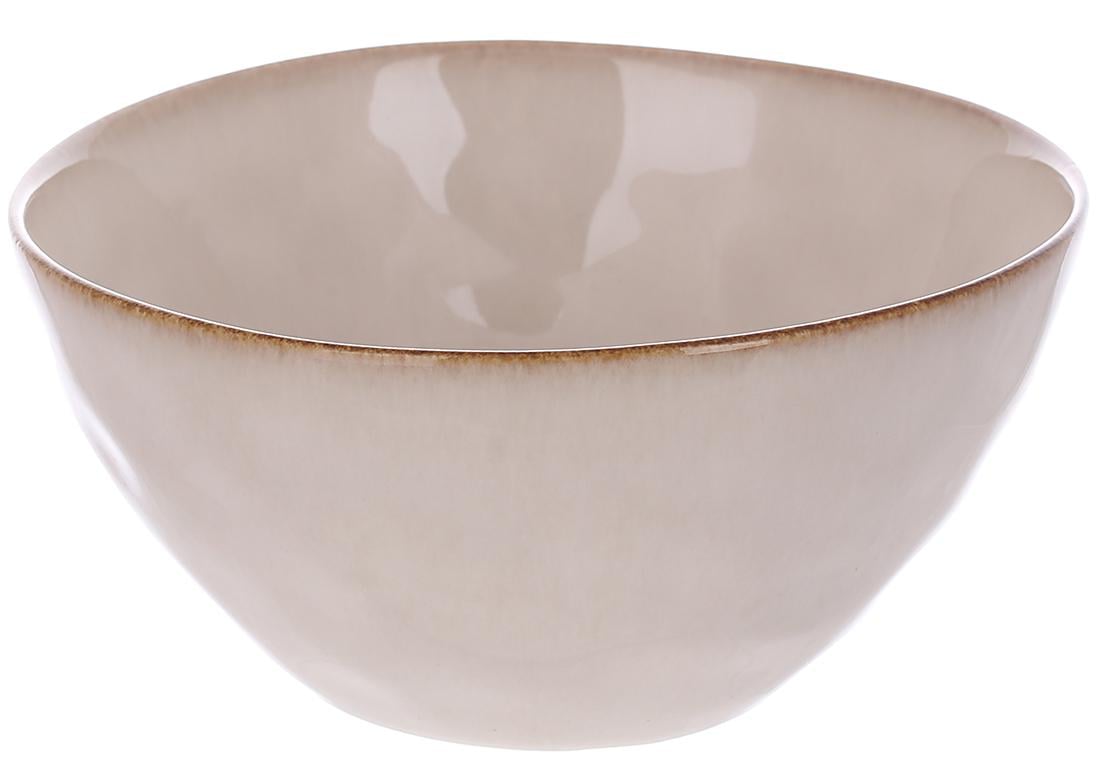 Набор пиал керамических BonaDi Casual d 15 см 6 шт. Бежевый (344-219)