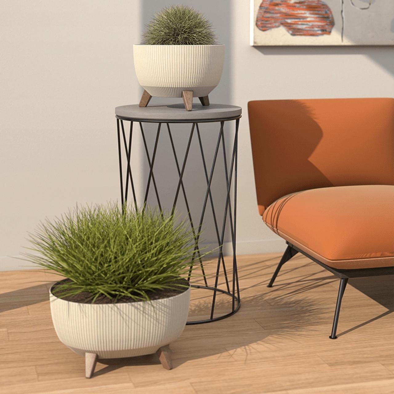 Вазон для цветов Lamela ROMA JUMPER 400х205 мм Кремовый (25419751877) - фото 2 Вазон для цветов Lamela ROMA JUMPER 400х205 мм Кремовый (25419751877) - фото 2