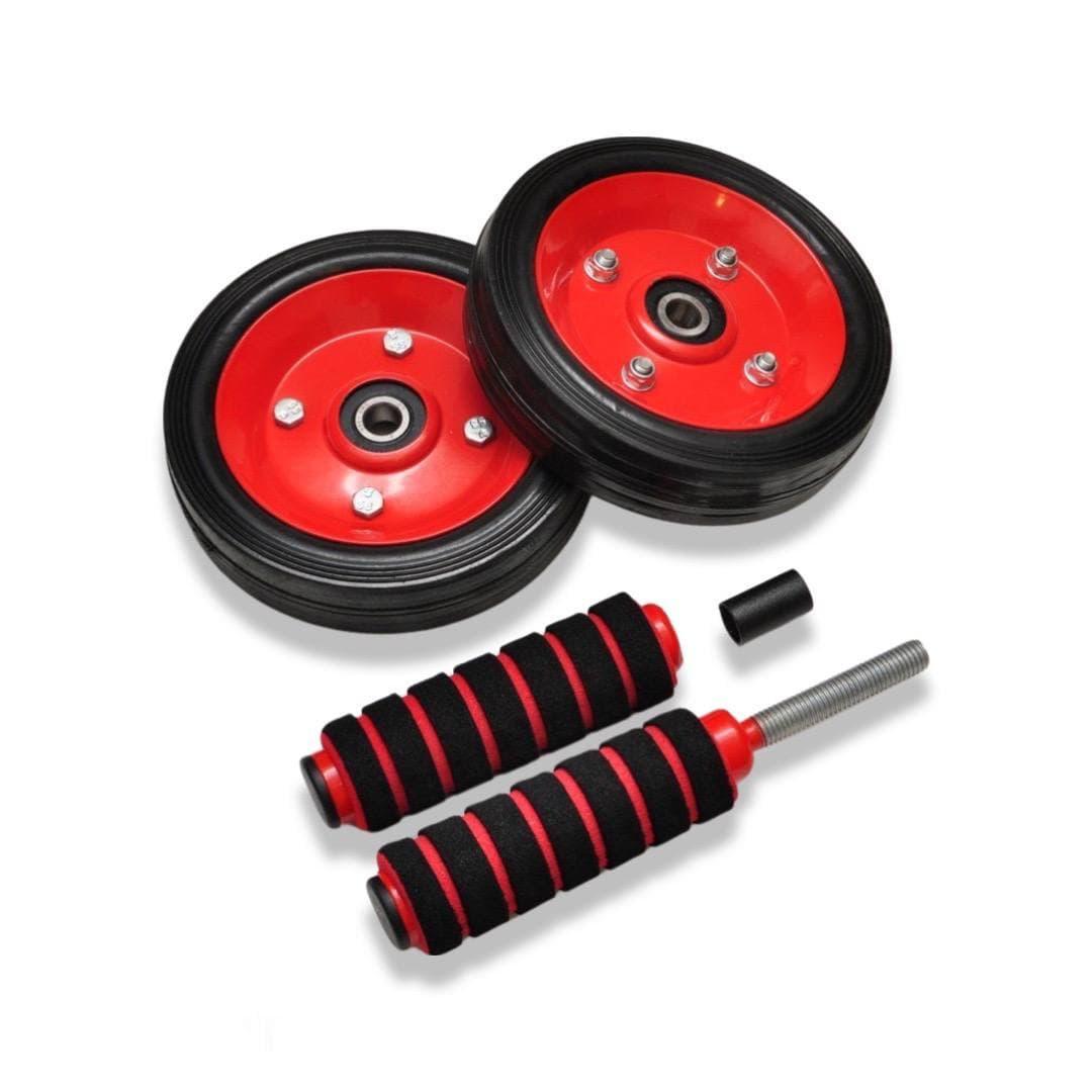 Колесо для преса Gemini Pro GI-1800R-2 подвійне металеве на підшипнику посилене (14818423) - фото 3 Колесо для преса Gemini Pro GI-1800R-2 подвійне металеве на підшипнику посилене (14818423) - фото 3