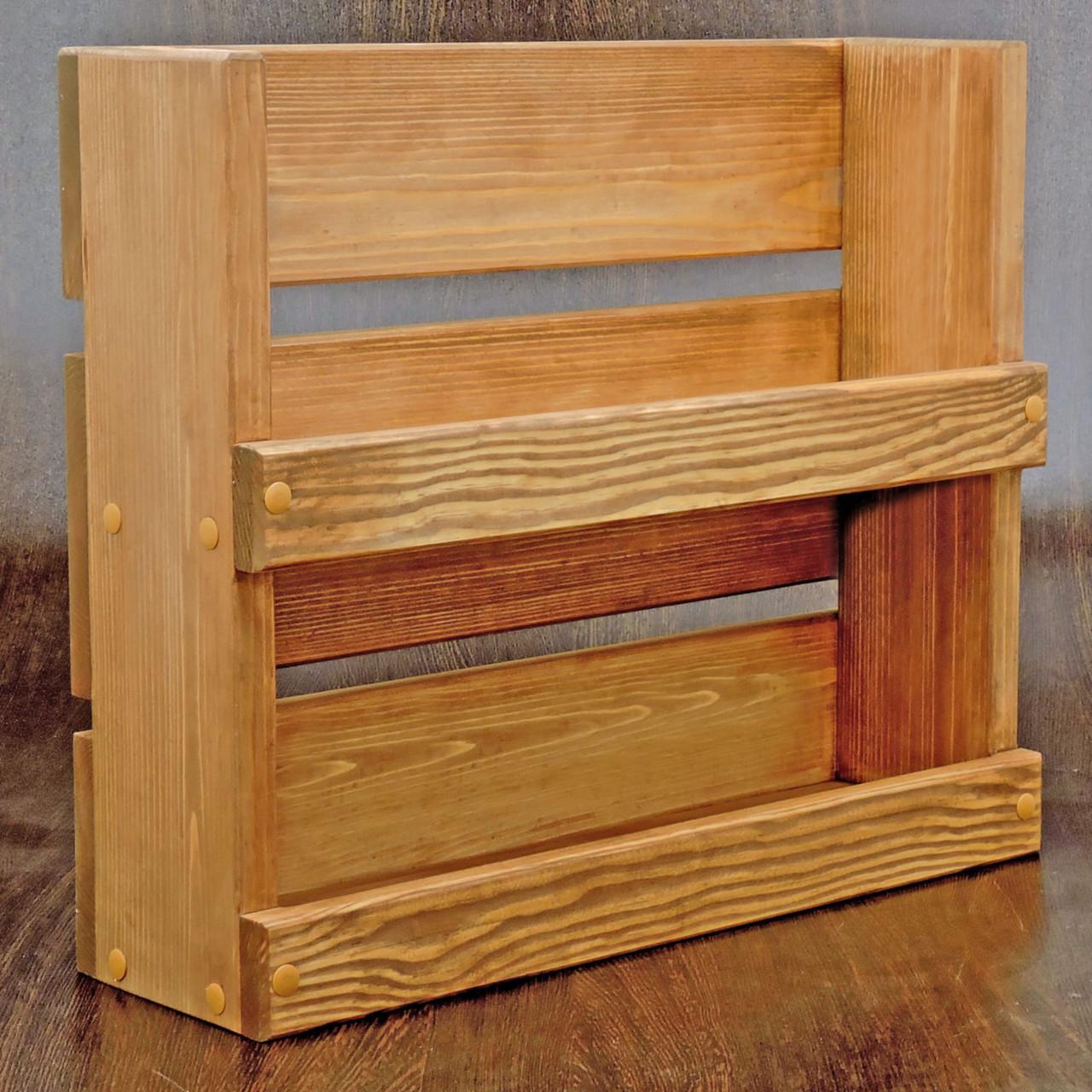 Полка для ванной из дерева Виттен 45 Сиена (ВНП/452105)