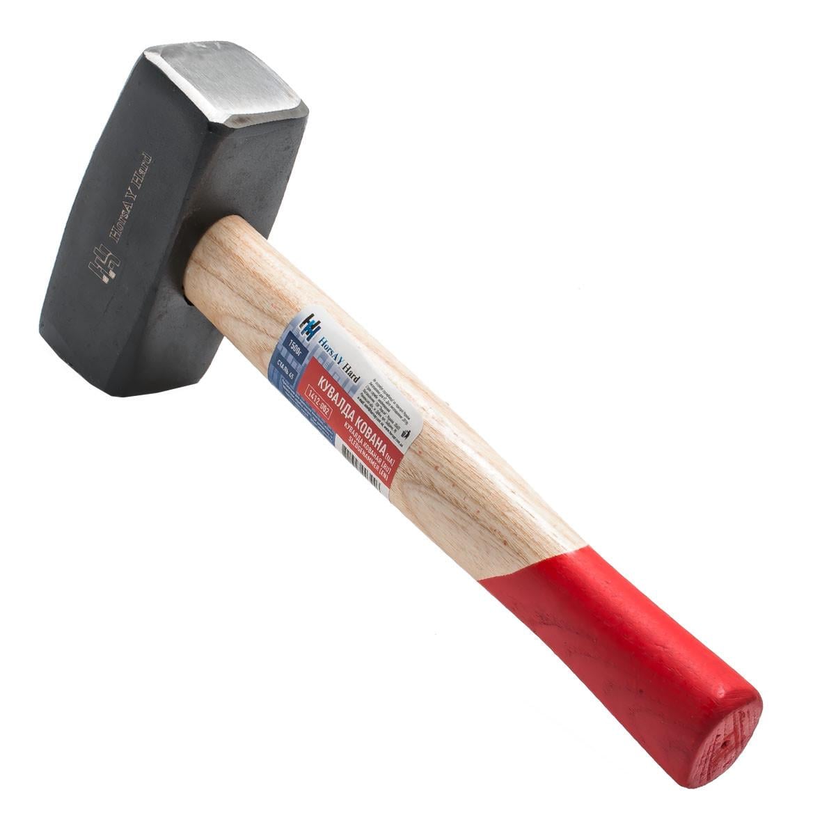 Кувалда HorsAY Hard кованая пескостойкое покрытие 1500 г (1412-002)
