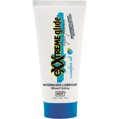 Лубрикант анальний eXXtreme Glide HOT на водній основі 100 мл