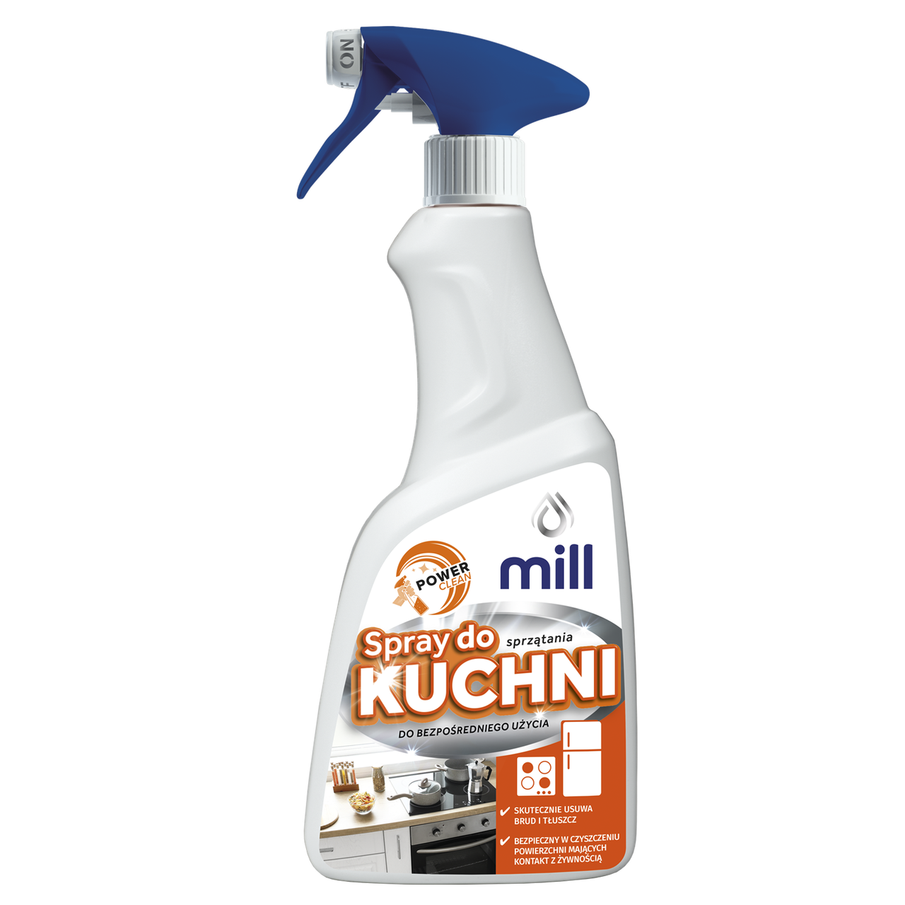 Спрей для чищення кухні MILL Clean 555 мл