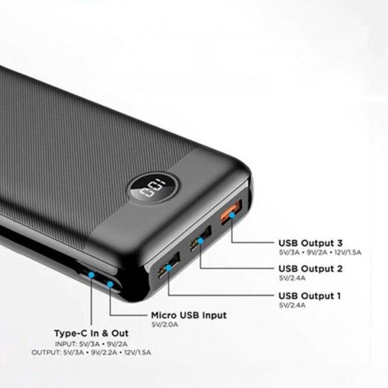 Аккумулятор внешний Veger L30 30000mAh (FG2) - фото 2