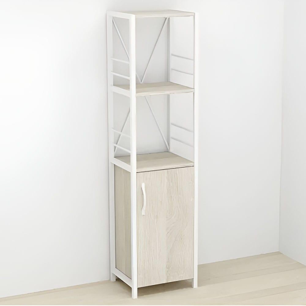 Этажерка Ferrum-decor Коннект 3/34 с тумбой ДСП 144x34x28 см Белый/Сонома (FRD-104431) Этажерка Ferrum-decor Коннект 3/34 с тумбой ДСП 144x34x28 см Белый/Сонома (FRD-104431)