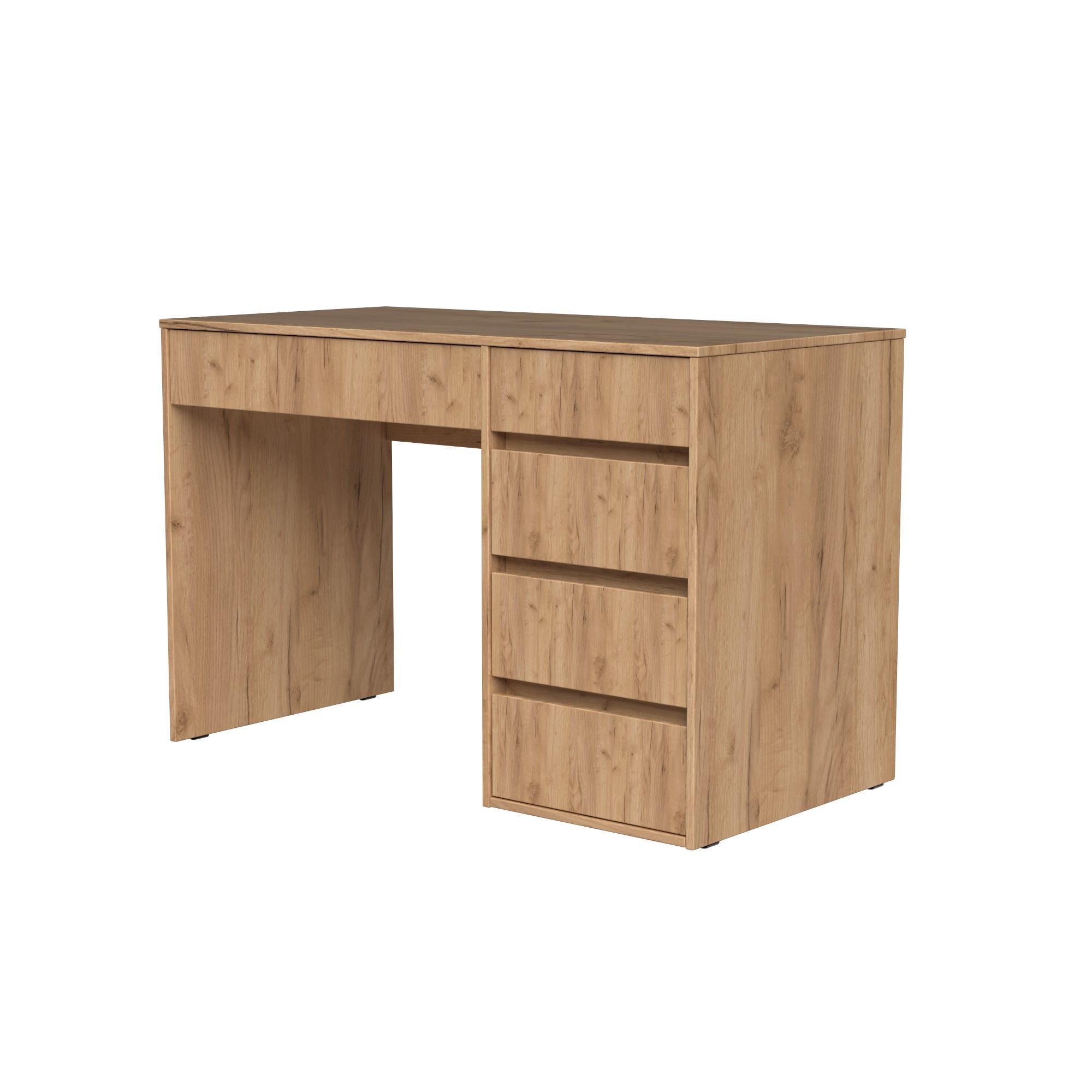 Стіл письмовий СП7 5Я SENAM 780х1100х600 мм ДСП Дуб Крафт Золотий - фото 3 Стіл письмовий СП7 5Я SENAM 780х1100х600 мм ДСП Дуб Крафт Золотий - фото 3