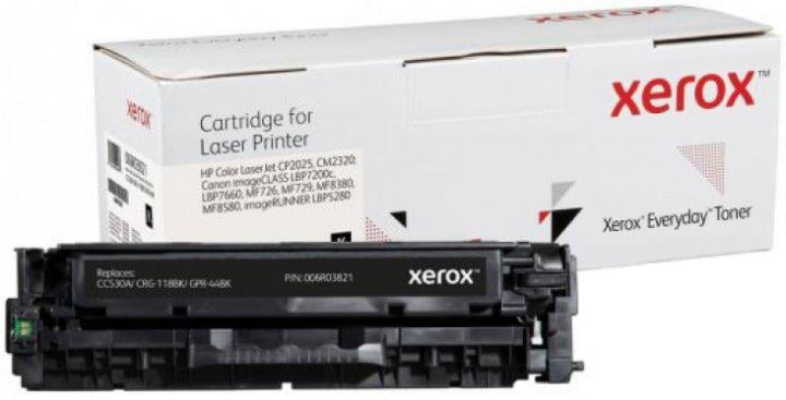 Картридж Xerox Everyday совместимый аналог HP CC530A 304A/Canon 718 Black (006R03821)