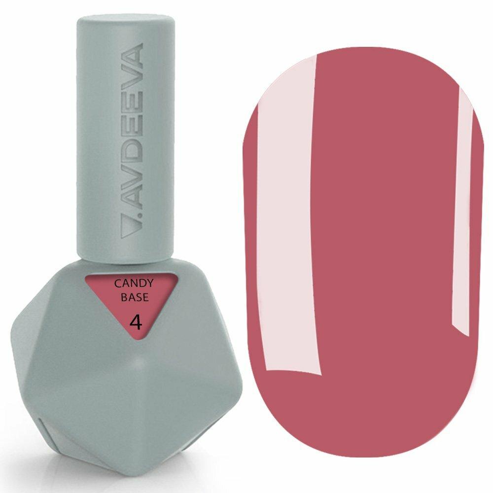 База для гель-лаку каучукова камуфлююча Victoria Avdeeva Candy Rubber base №04 12 мл