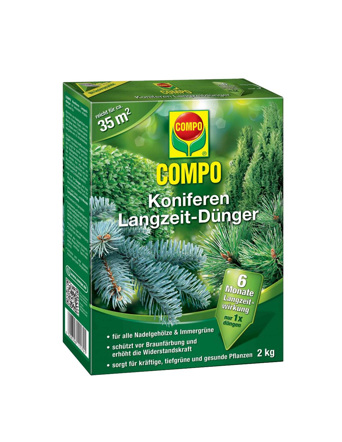 Добриво комплексне мінеральне тривалої дії для хвойників Compo 3856 2 кг
