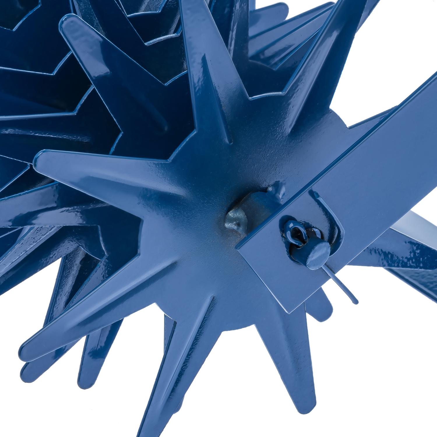 Культиватор ручной шестирядный Еж 6 звезд Синий (87327) - фото 8 Культиватор ручной шестирядный Еж 6 звезд Синий (87327) - фото 8