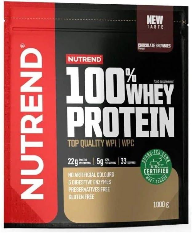 Протеин Nutrend Whey Protein Chocolate brownies 1000 г